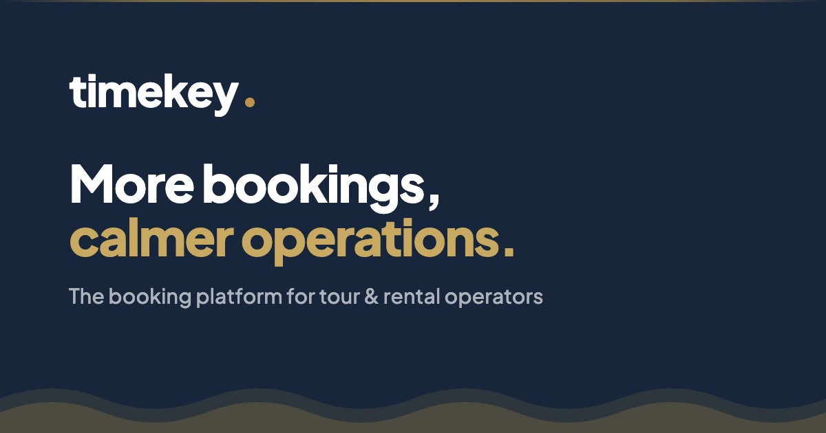 TimeKey.ai — Booking Platform for Tour & Rental Operators
